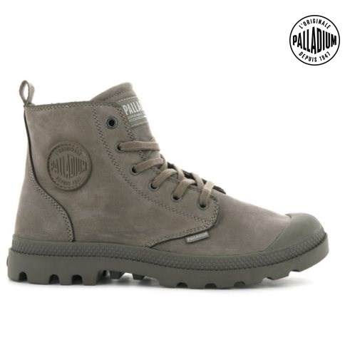 Bottes Palladium Pampa Hi Zip NBK Homme Marron | FR JWR468V